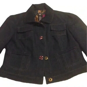 Work to weekend denim jacket